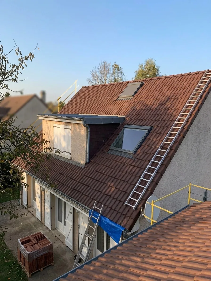 Démoussage de toiture à Lagny-sur-Marne