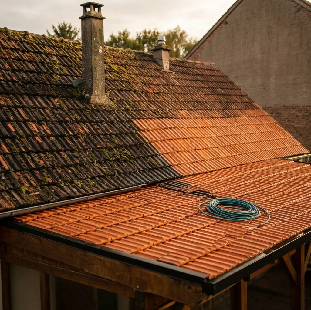 Démoussage de toiture à Lagny-sur-Marne